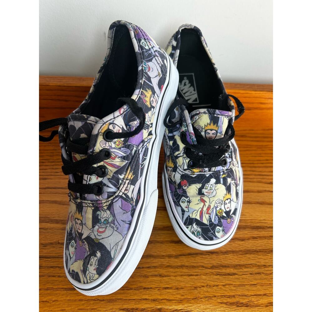 Vans Women's Size 6 Disney Villains Ursula Cruella Shoes Sneakers Skater - Picture 9 of 9